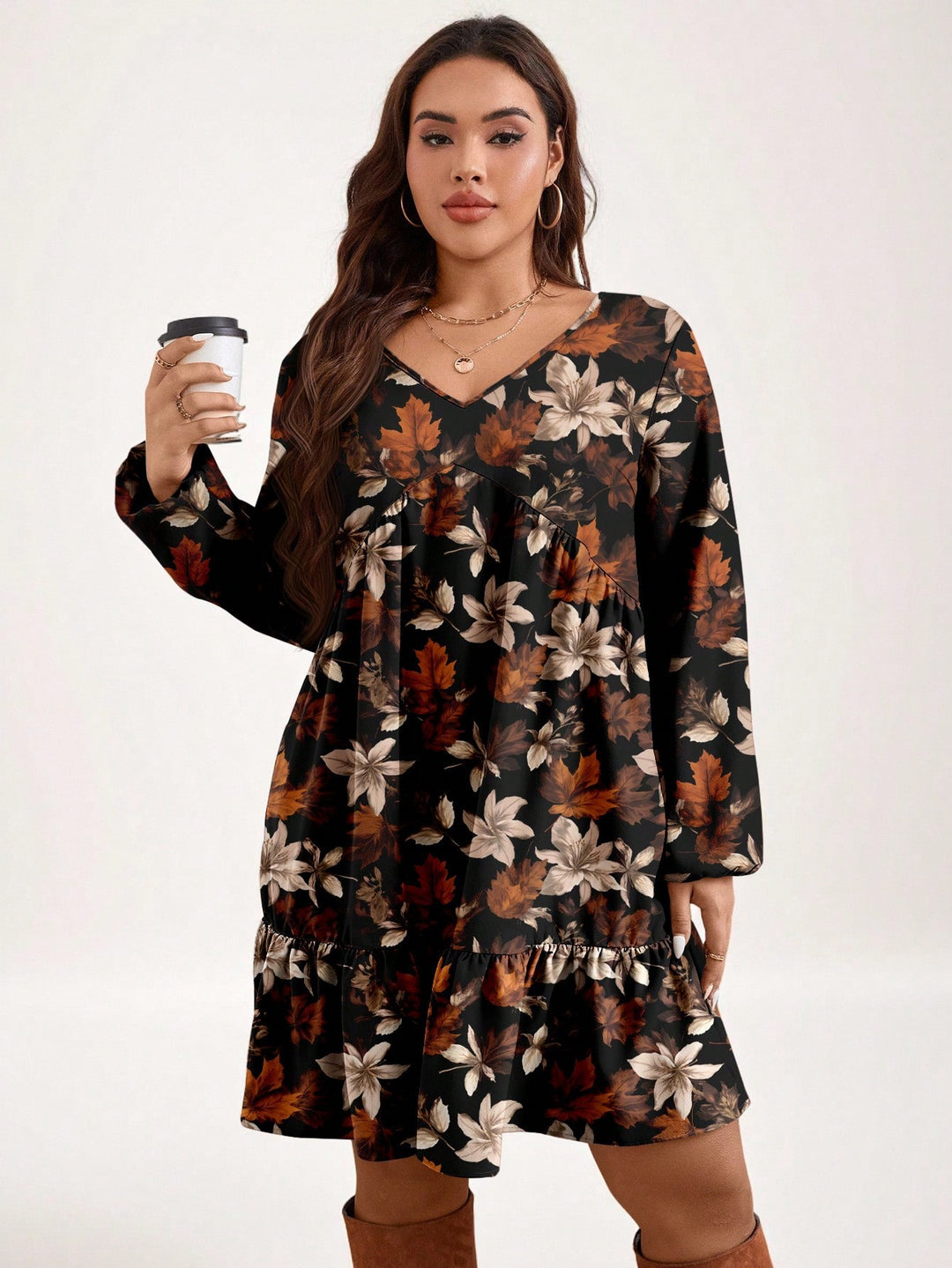 Rochie SHEIN, mix culori