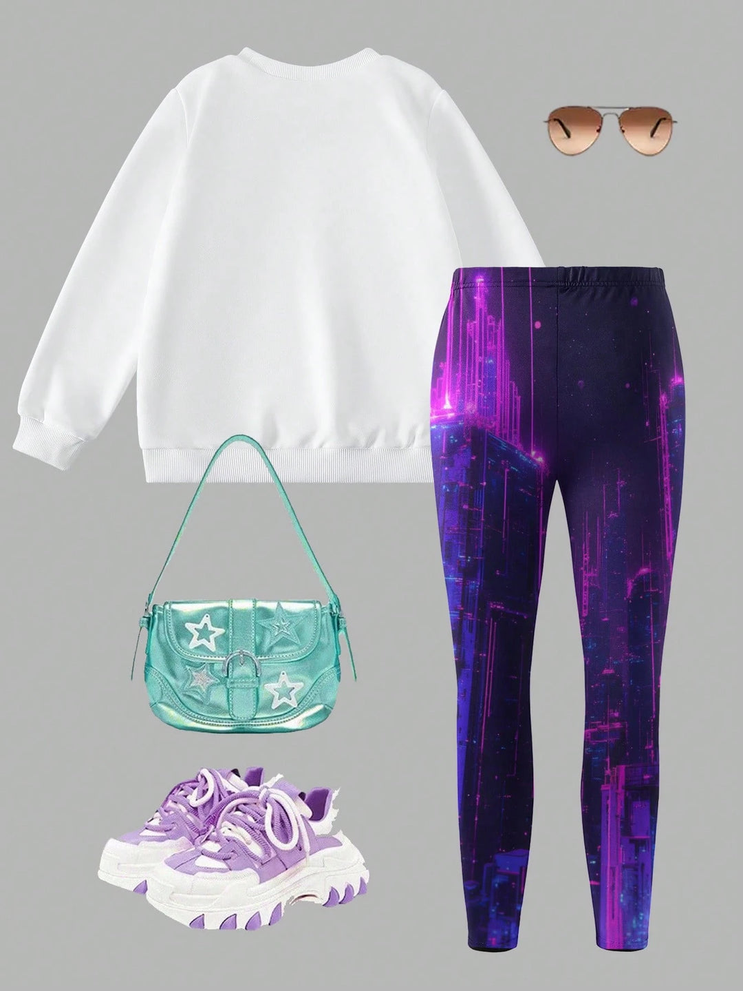 Compleu SHEIN, mix culori