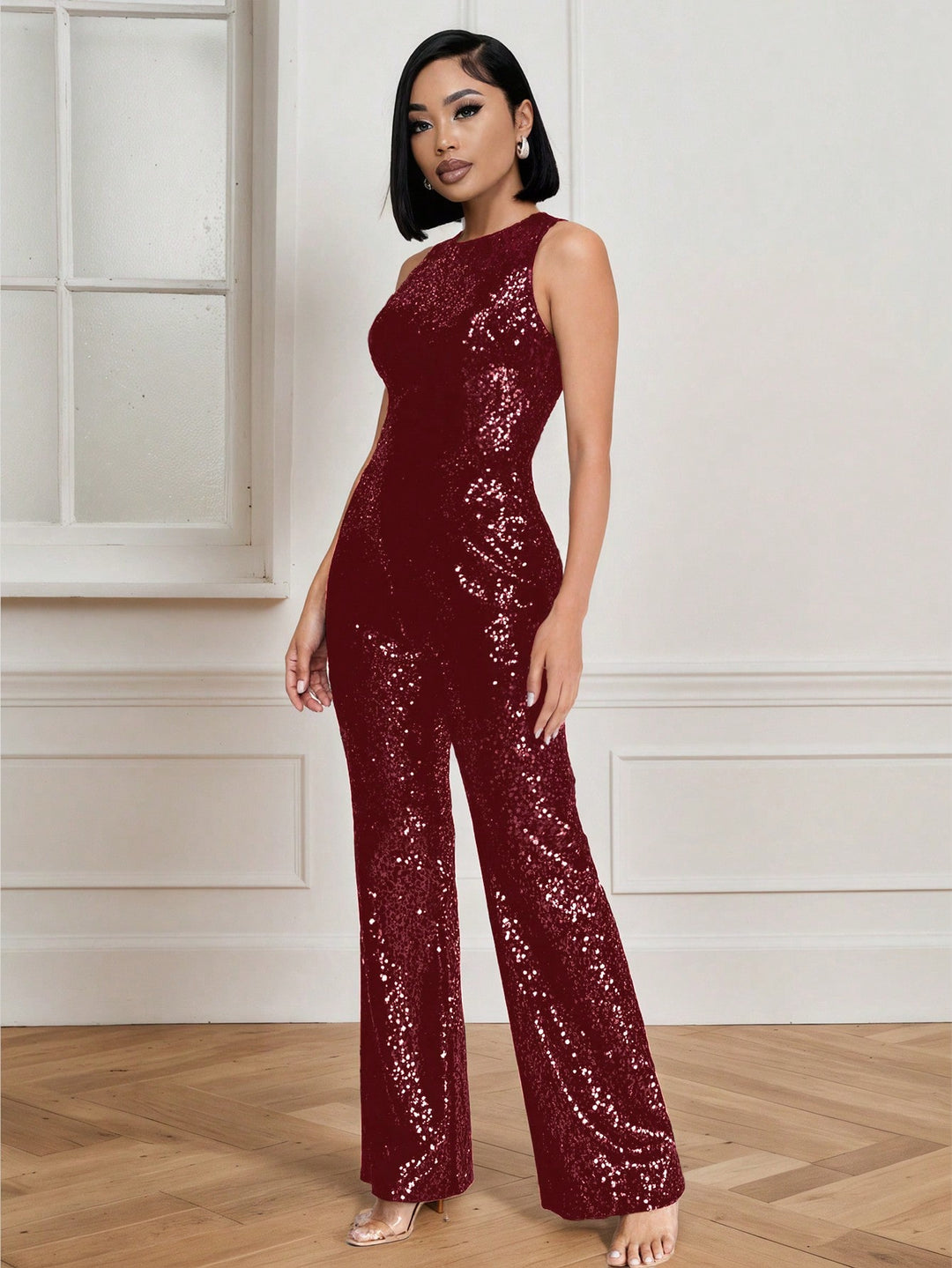 Rochie mini SHEIN, vișiniu
