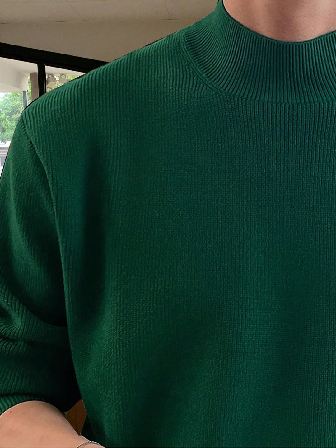 Pulover SHEIN, verde