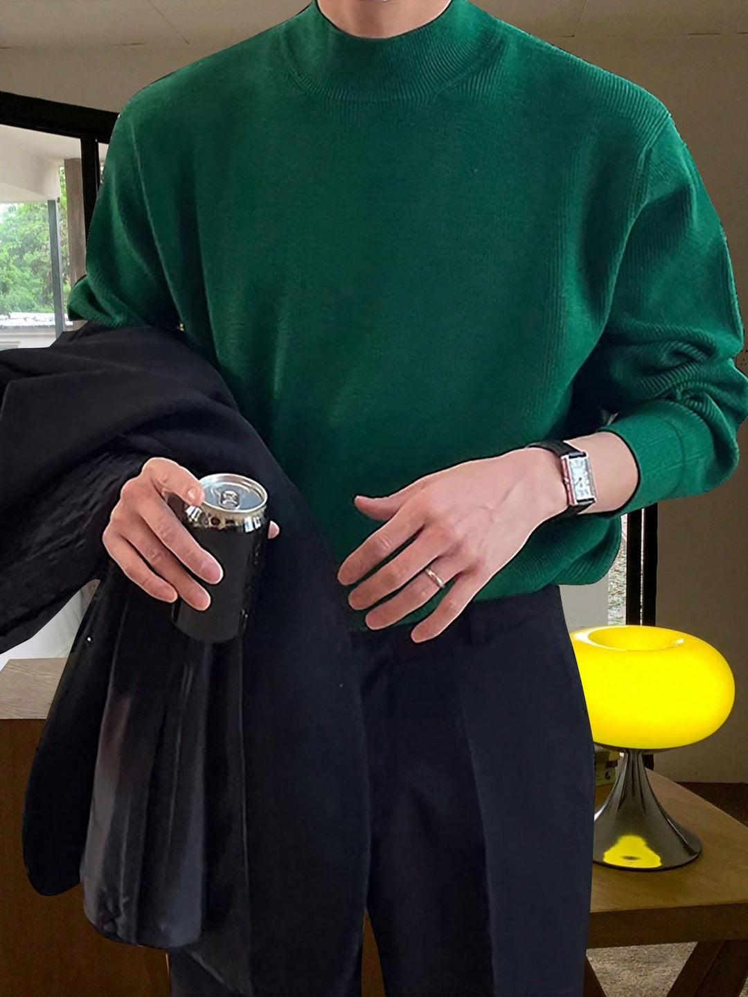 Pulover SHEIN, verde