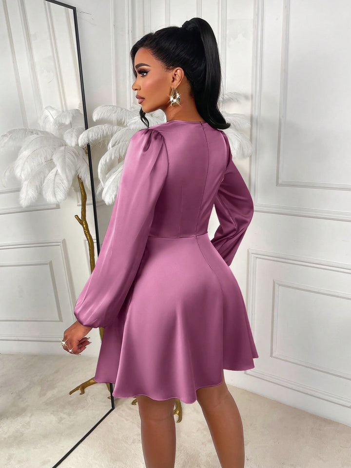 Rochie scurtă SHEIN, mov