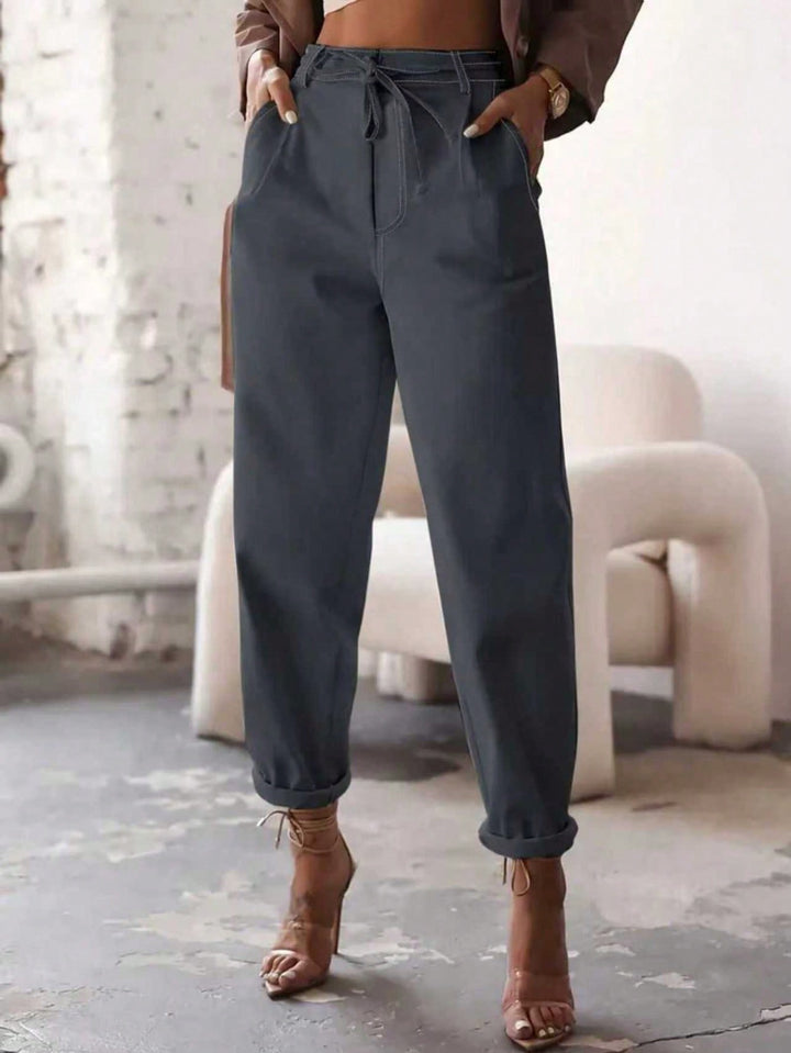 Pantaloni SHEIN, gri