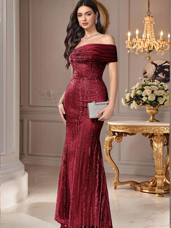 Rochie SHEIN, vișiniu