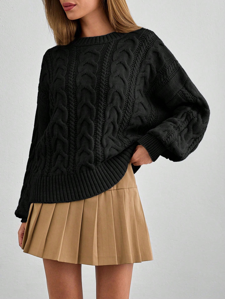 Pulover SHEIN, negru