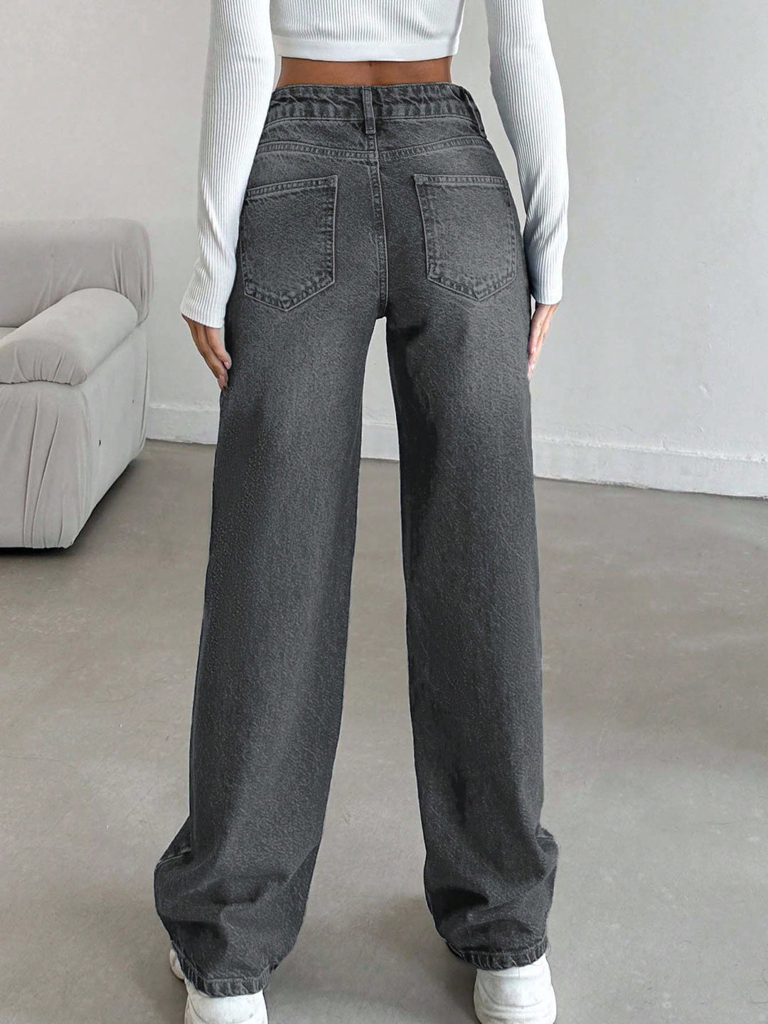 Jeans SHEIN, gri