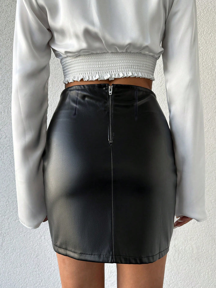 Fustă maxi SHEIN, negru