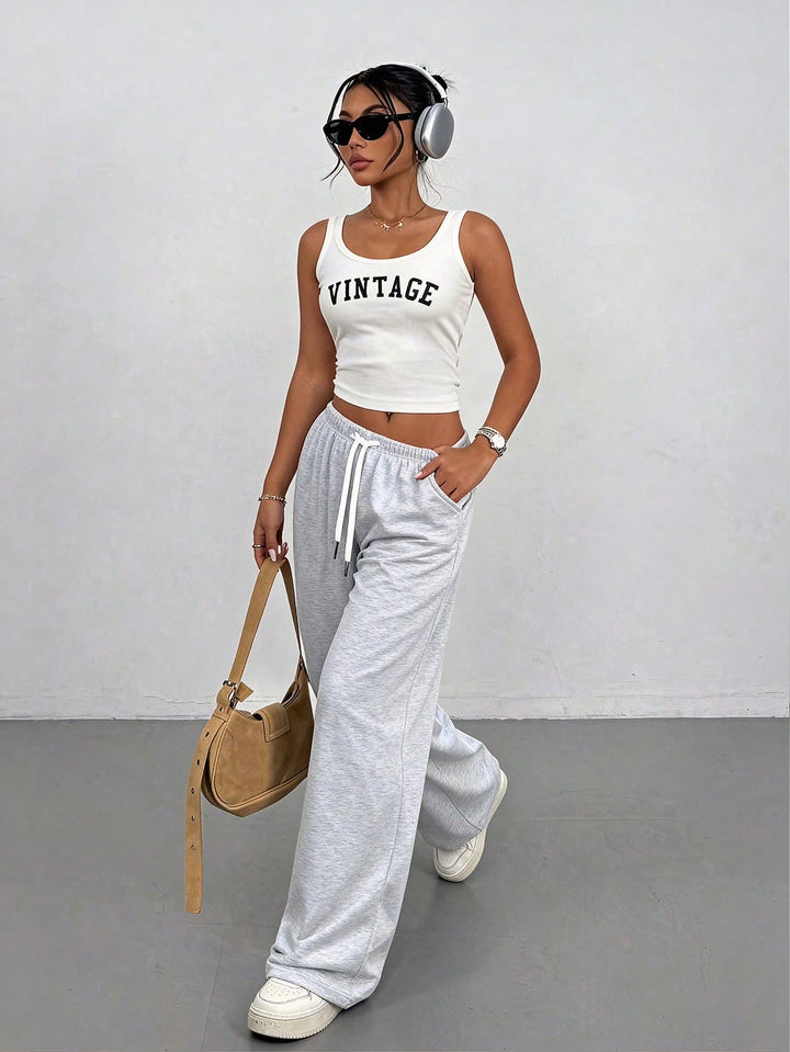 Pantaloni SHEIN, gri