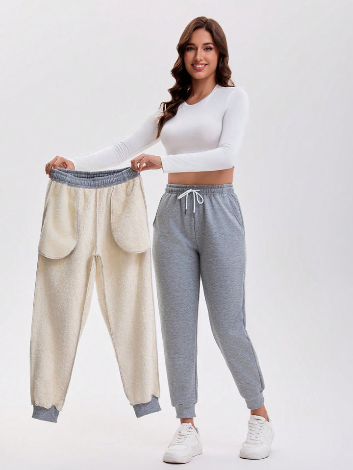 Pantaloni SHEIN, gri