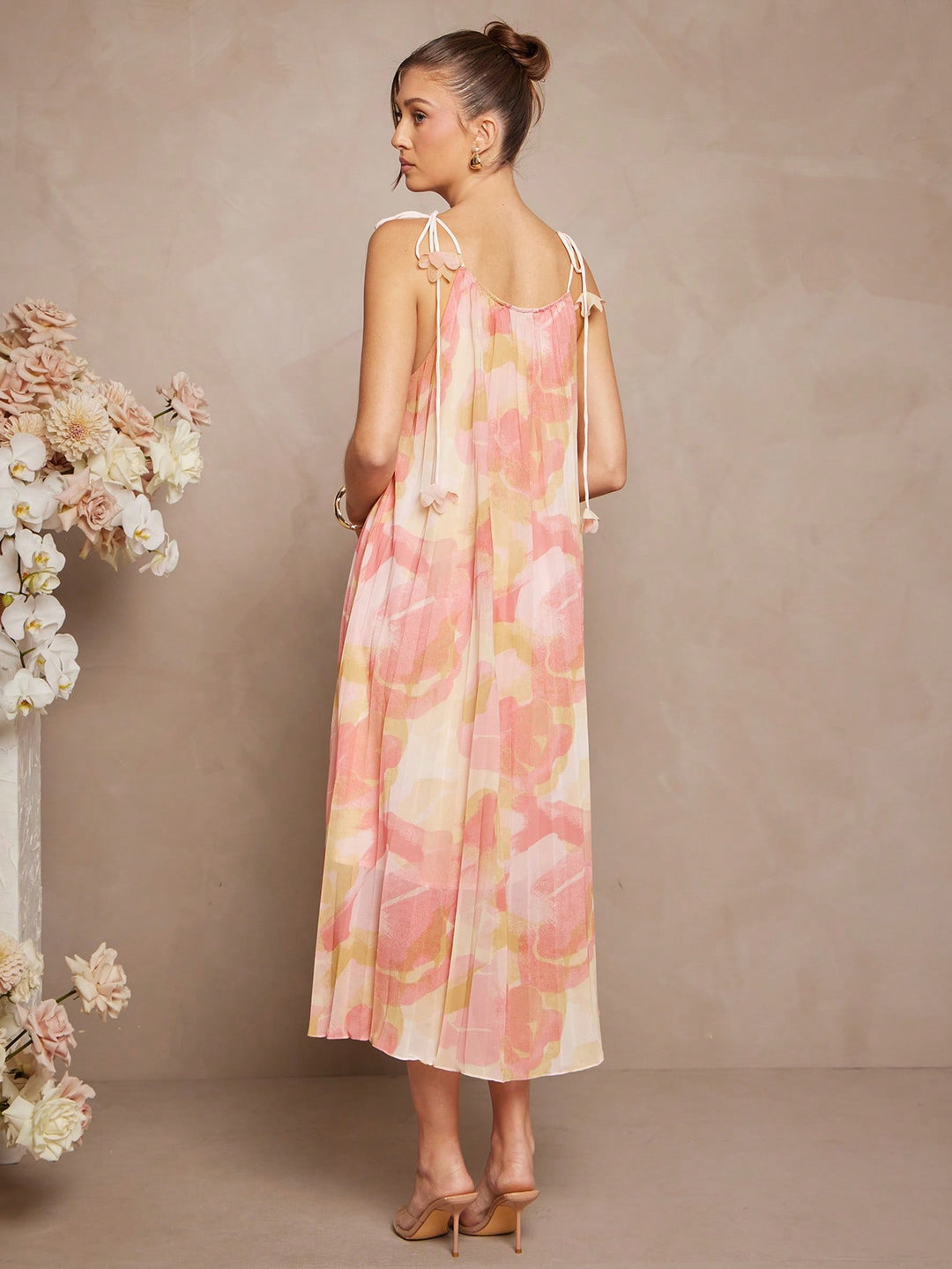 Rochie maxi SHEIN, roz