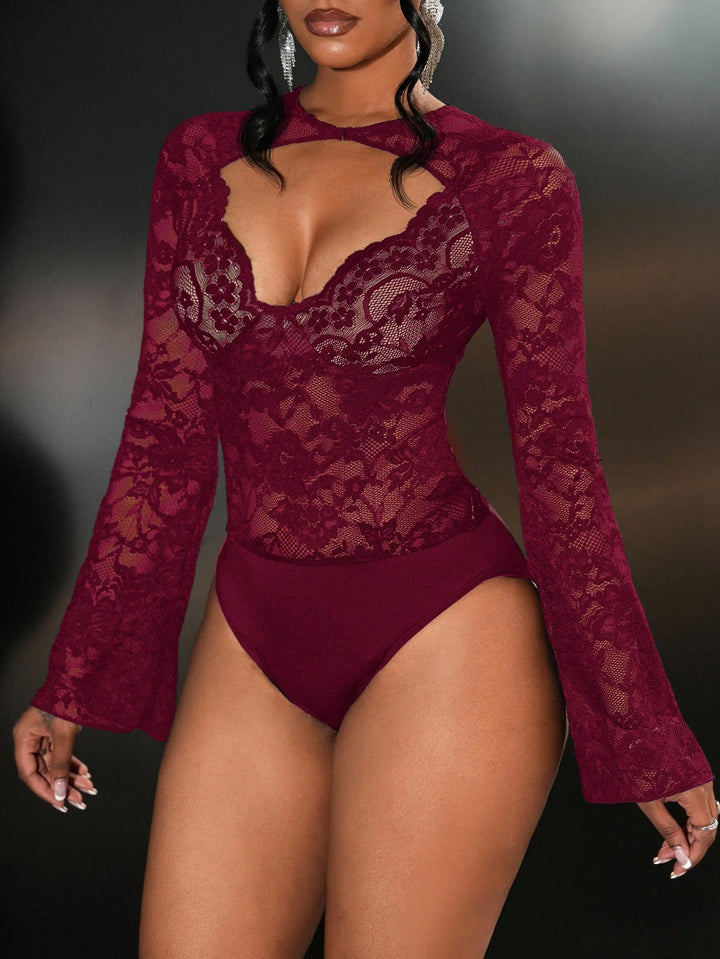 Body SHEIN, vișiniu