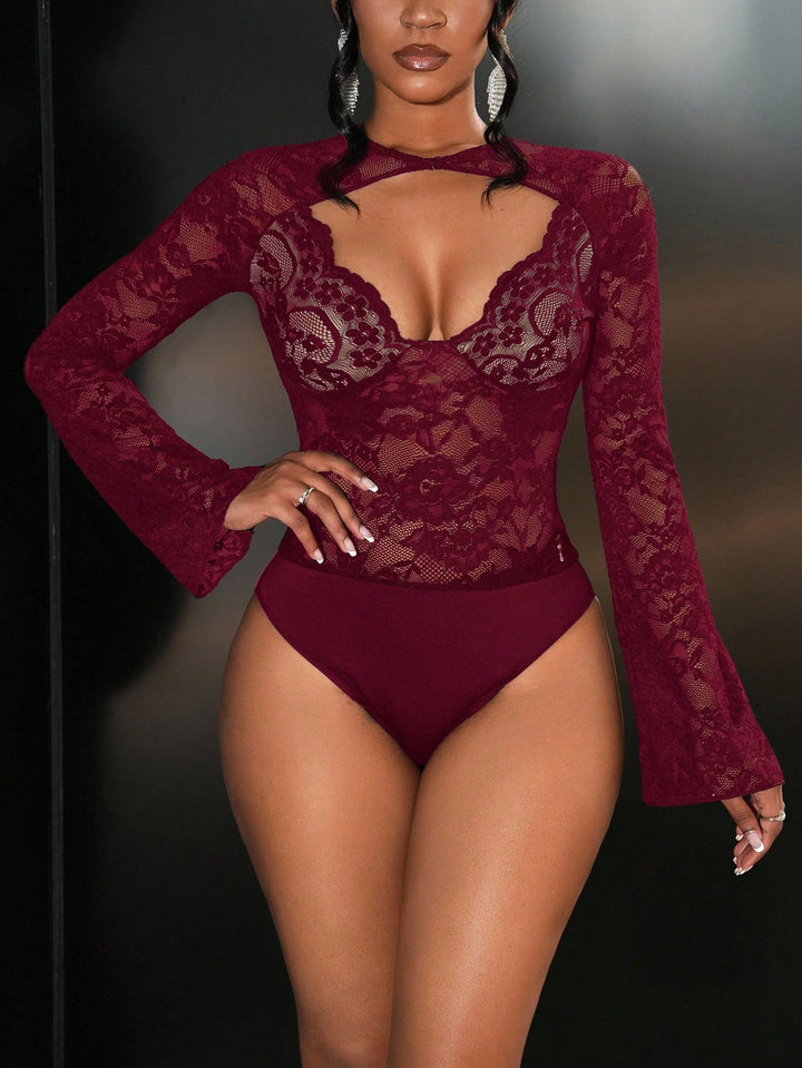 Body SHEIN, vișiniu