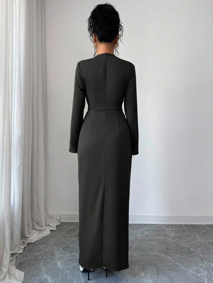 Rochie maxi SHEIN, negru