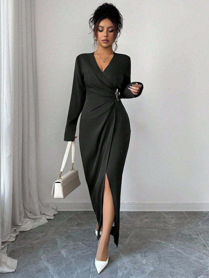Rochie maxi SHEIN, negru