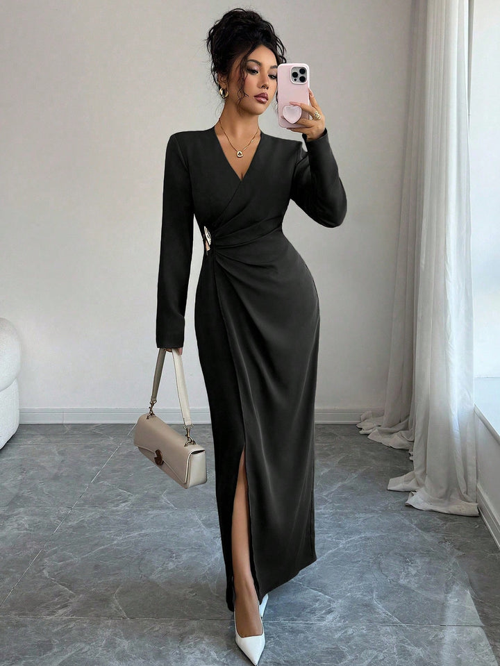 Rochie maxi SHEIN, negru