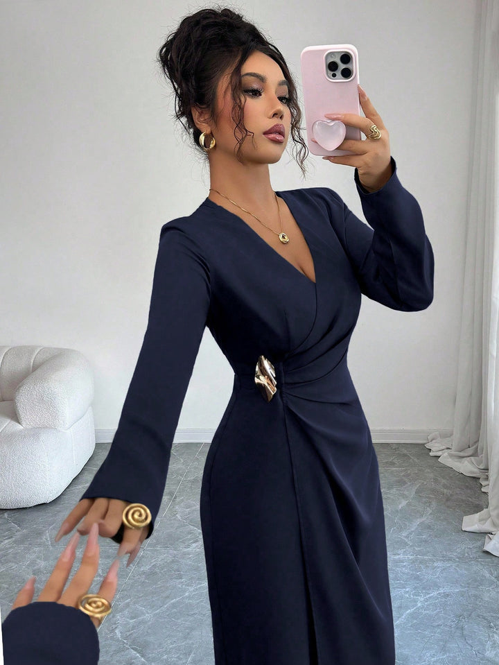 Rochie maxi SHEIN, albastru