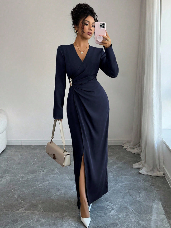 Rochie maxi SHEIN, albastru
