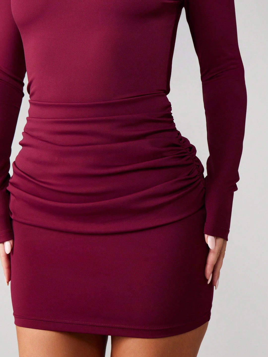 Rochie mini SHEIN, vișiniu