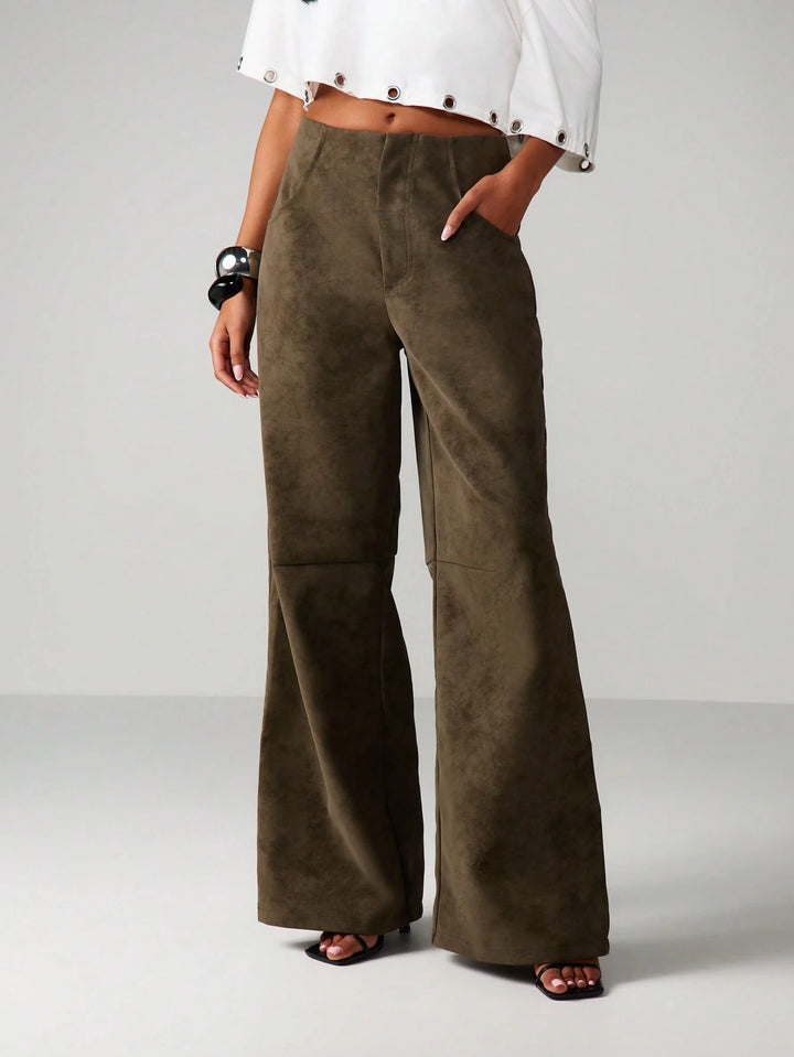 SHEIN nadrág, khaki