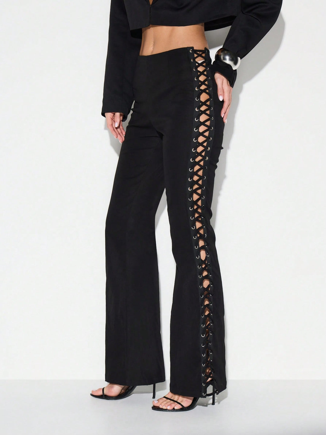Pantaloni SHEIN, negru