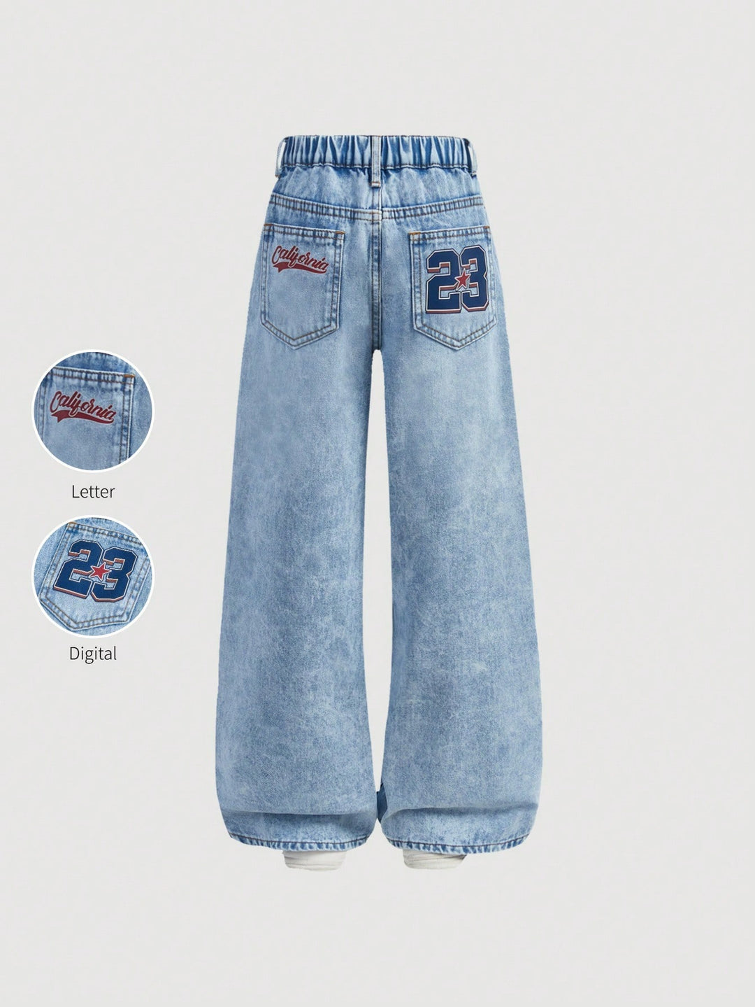 Jeans SHEIN, albastru