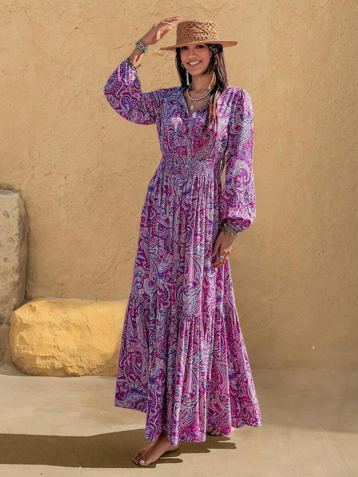 Rochie maxi SHEIN, mix culori