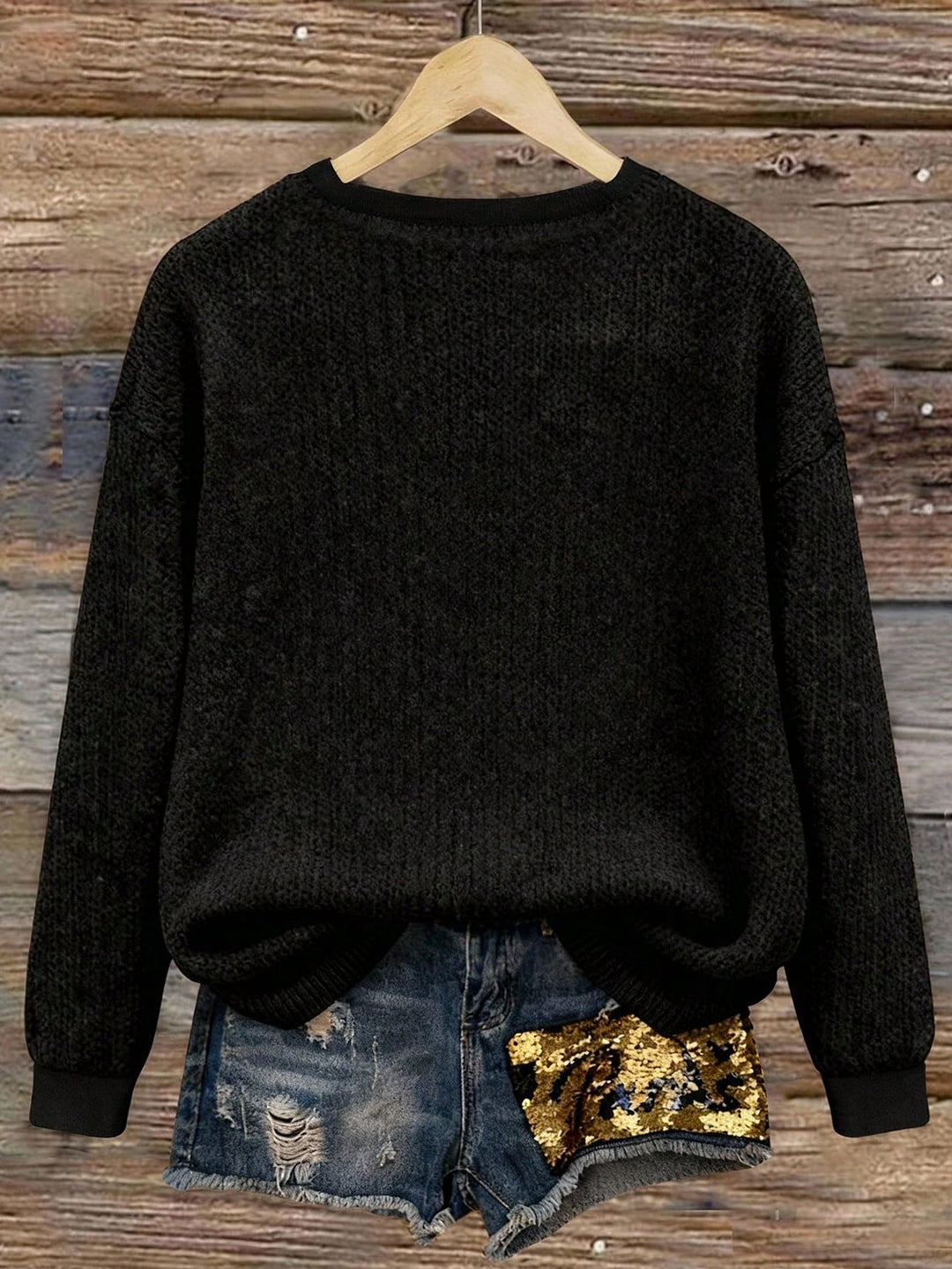 Hanorac SHEIN, negru