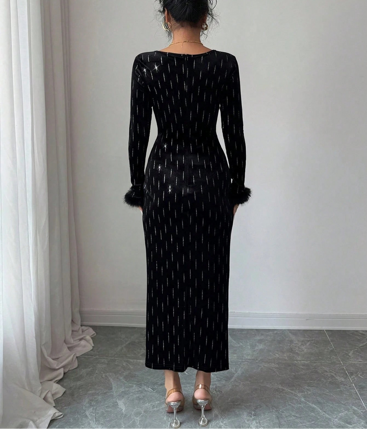 Rochie maxi Shein, negru