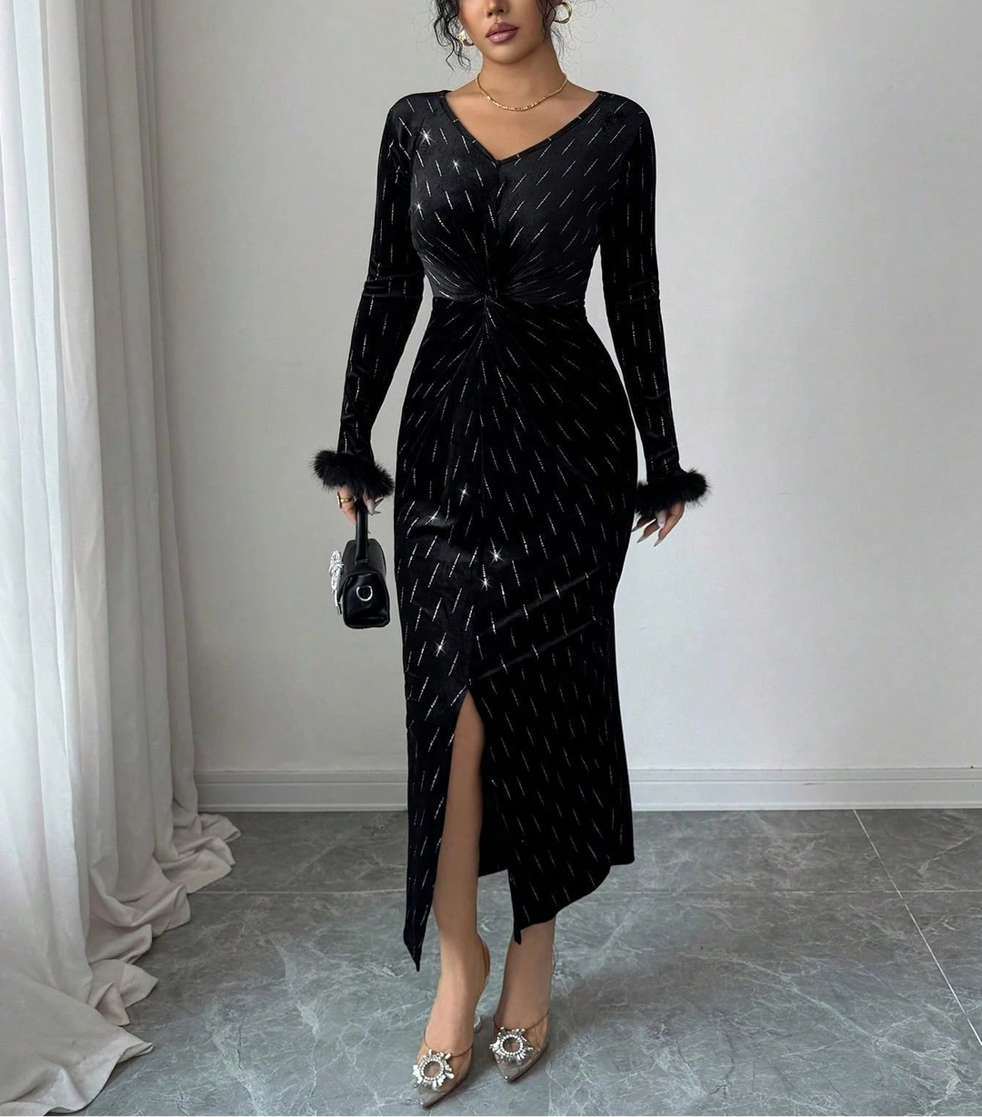 Rochie maxi Shein, negru