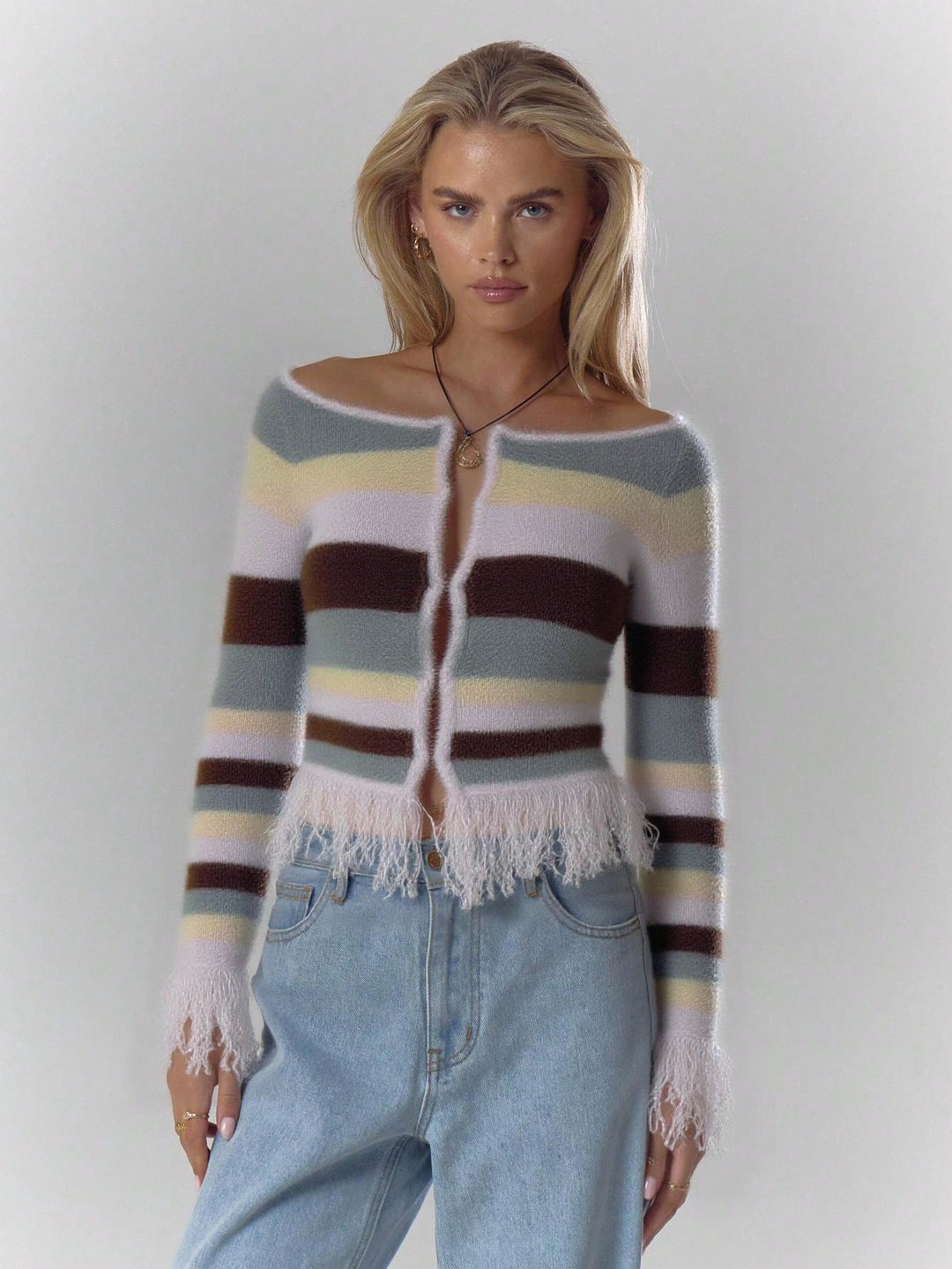 Cardigan SHEIN, mix culori