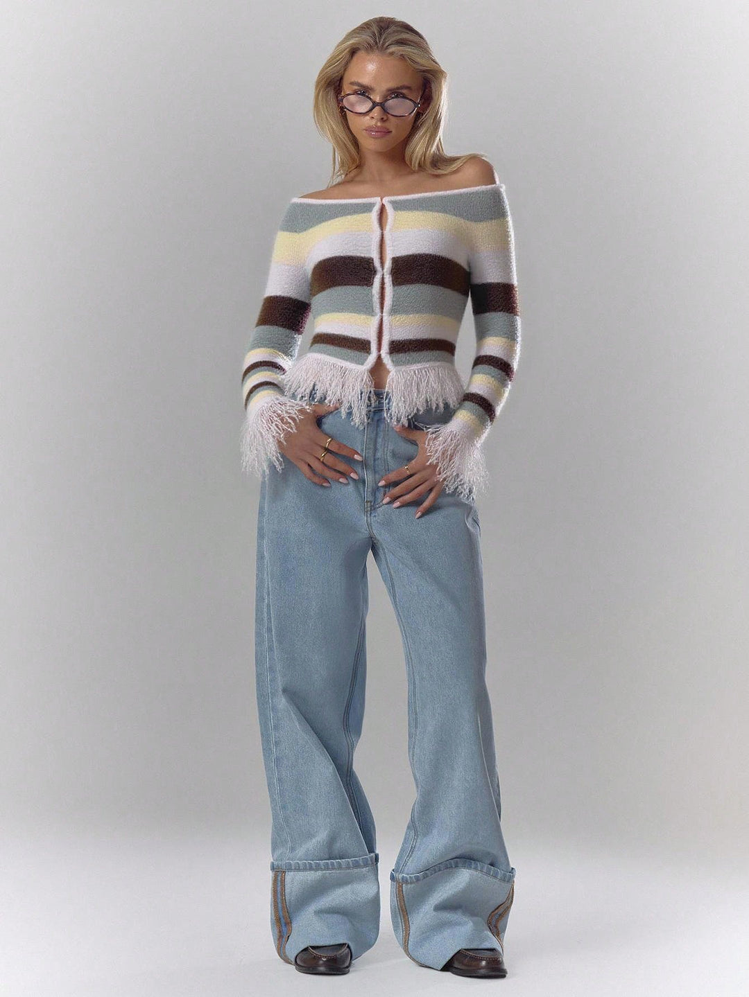 Cardigan SHEIN, mix culori