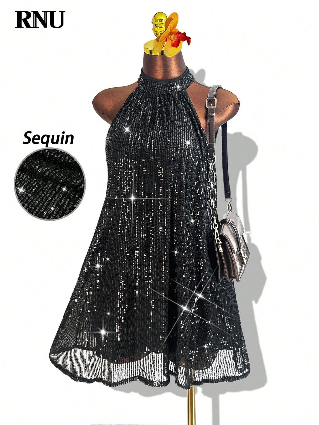 Rochie mini SHEIN, negru