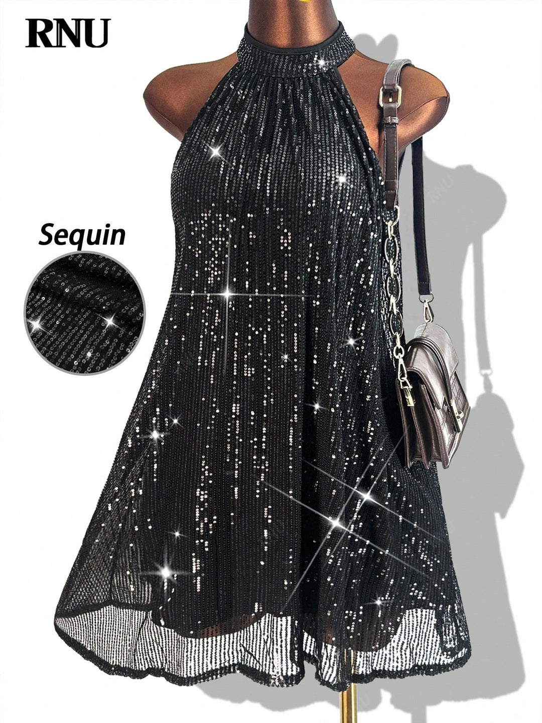 Rochie mini SHEIN, negru
