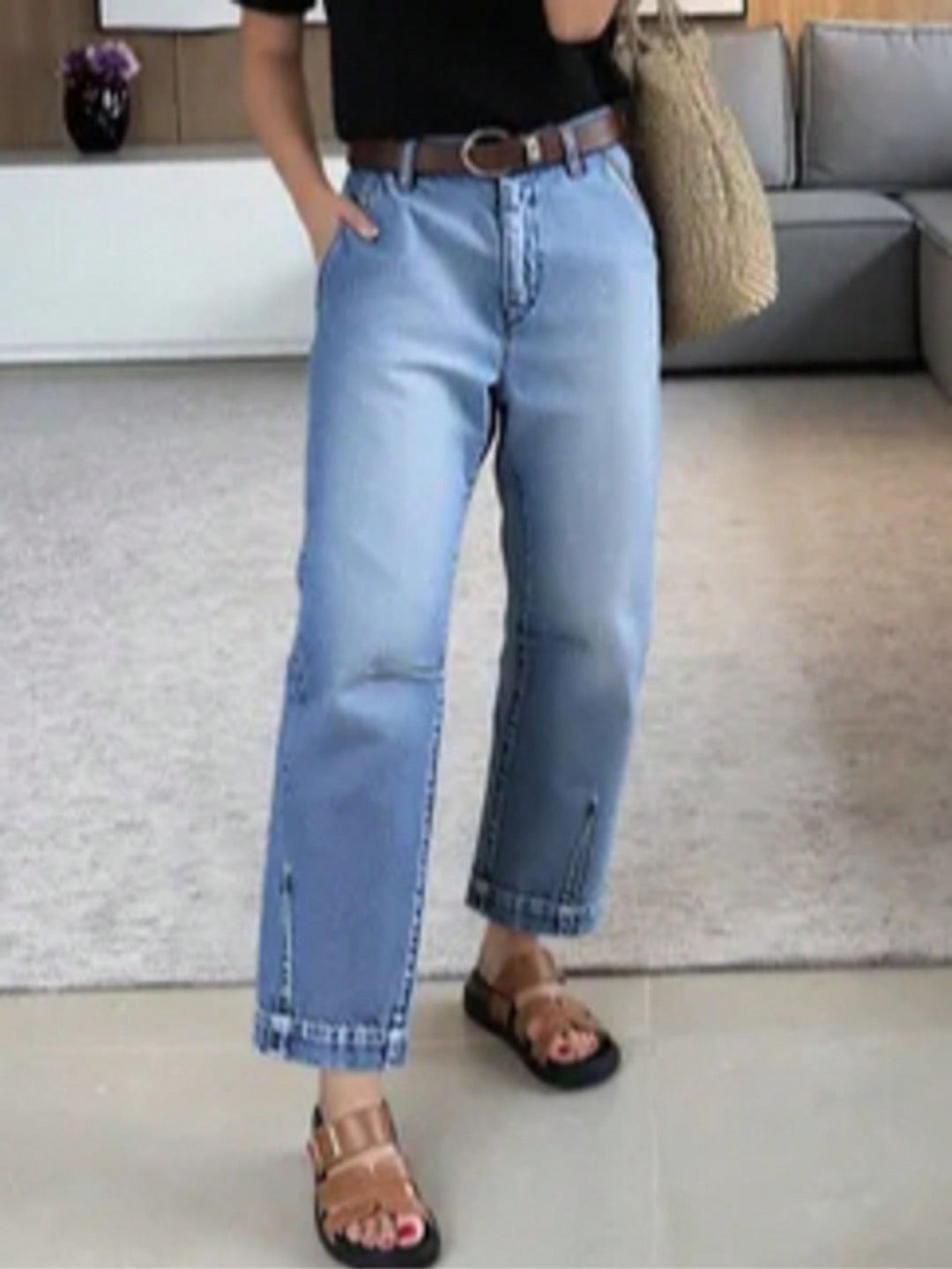Jeans SHEIN, albastru