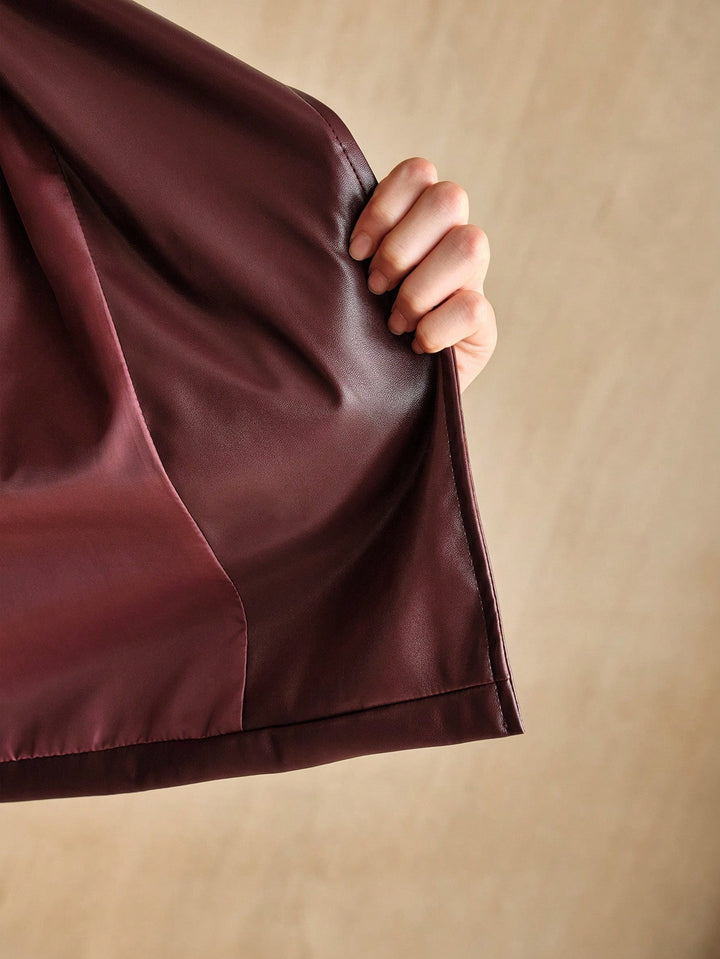 Jachetă SHEIN, vișiniu