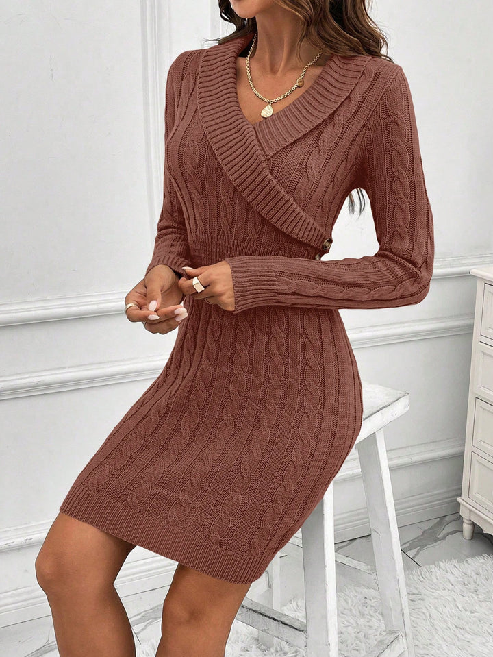 Rochie SHEIN, maro