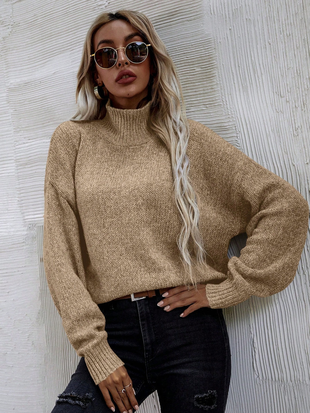 Pulover SHEIN, verde