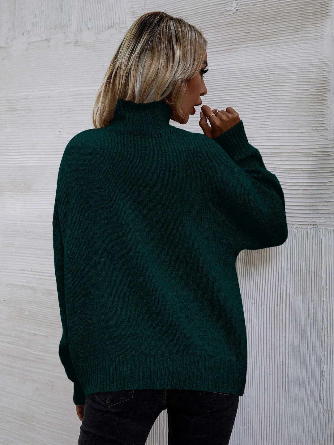 Pulover SHEIN, verde