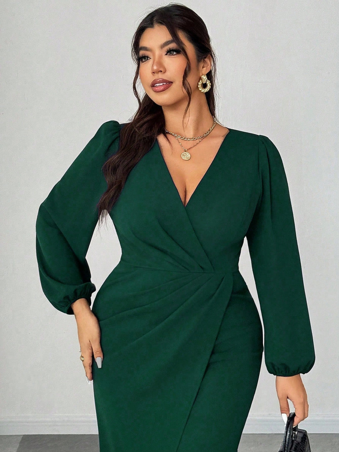 Rochie SHEIN, verde