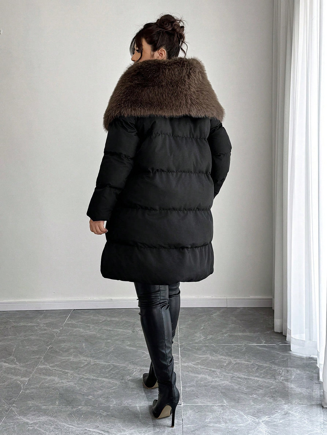 Palton SHEIN, negru