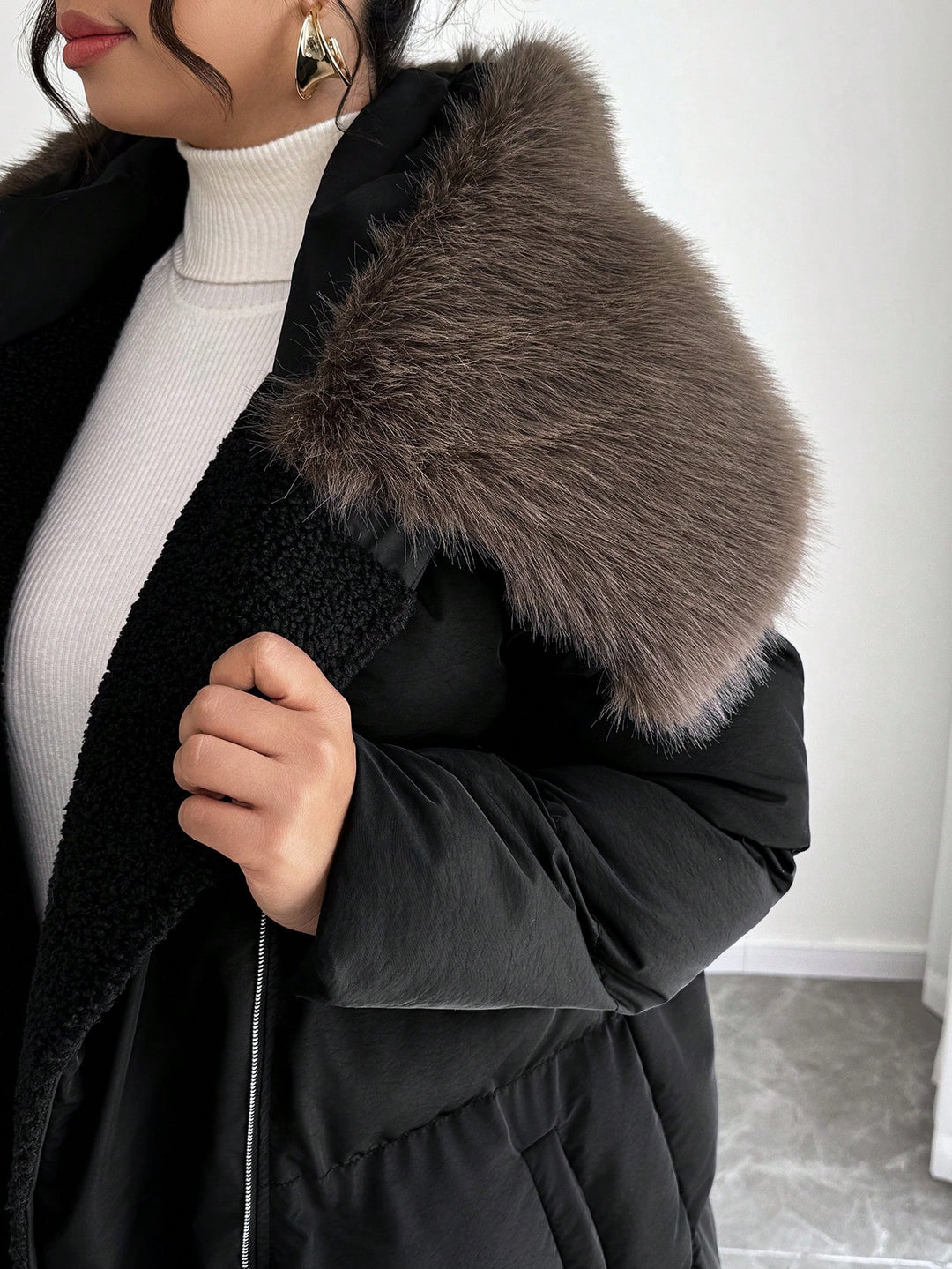 Palton SHEIN, negru