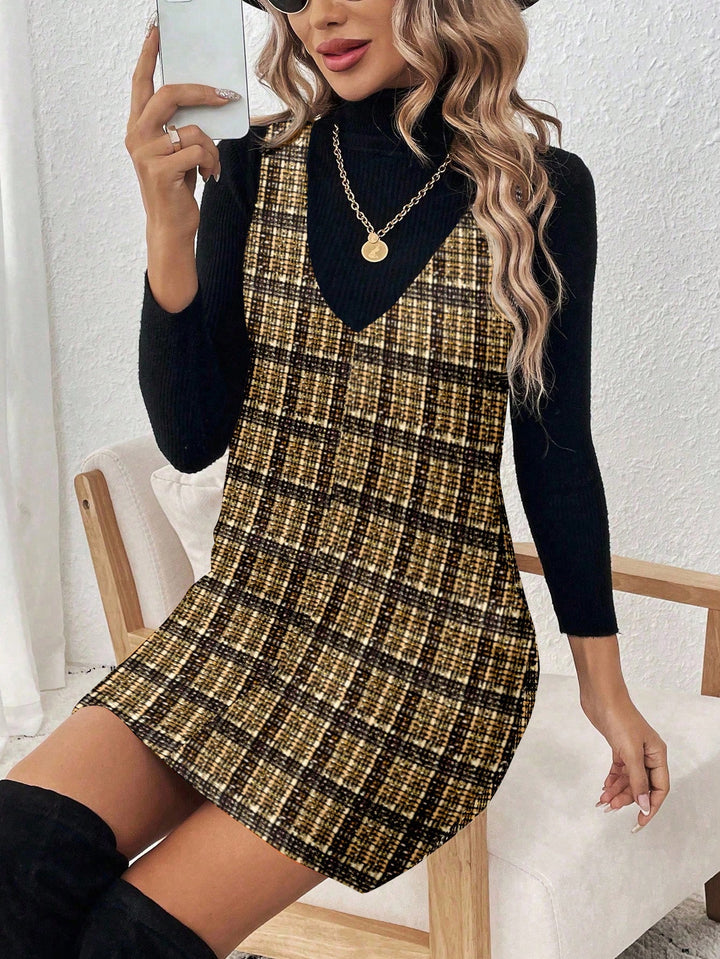 Rochie scurtă SHEIN, mix culori