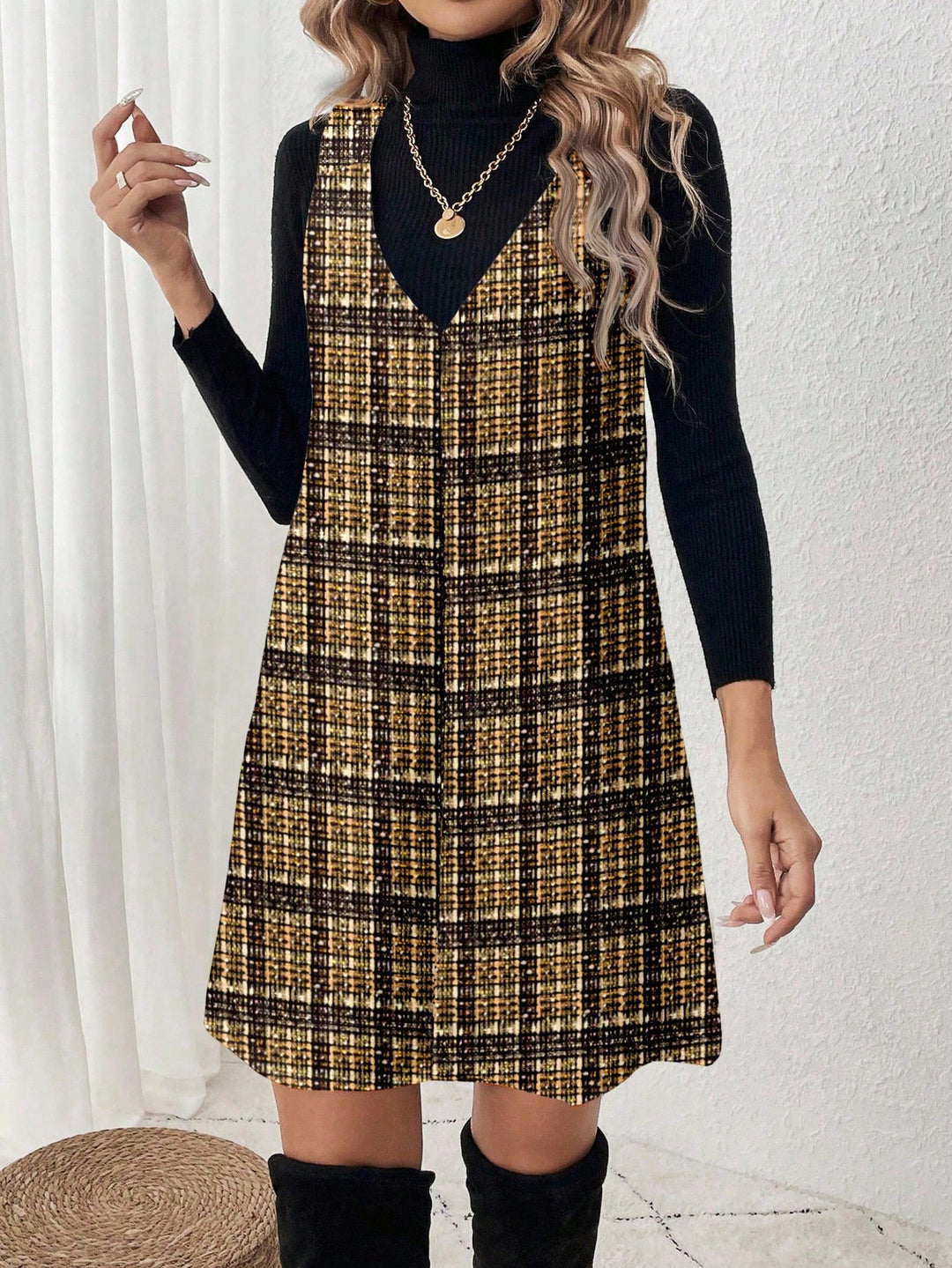 Rochie scurtă SHEIN, mix culori