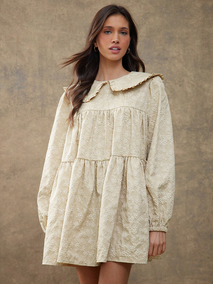 Rochie mini SHEIN, kaki