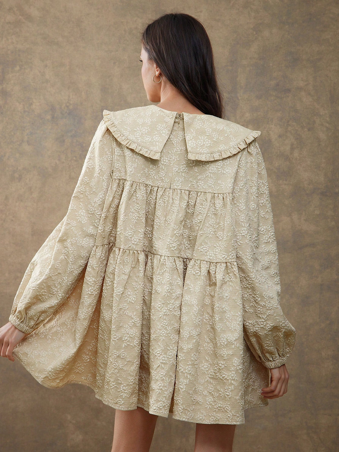 Rochie mini SHEIN, kaki