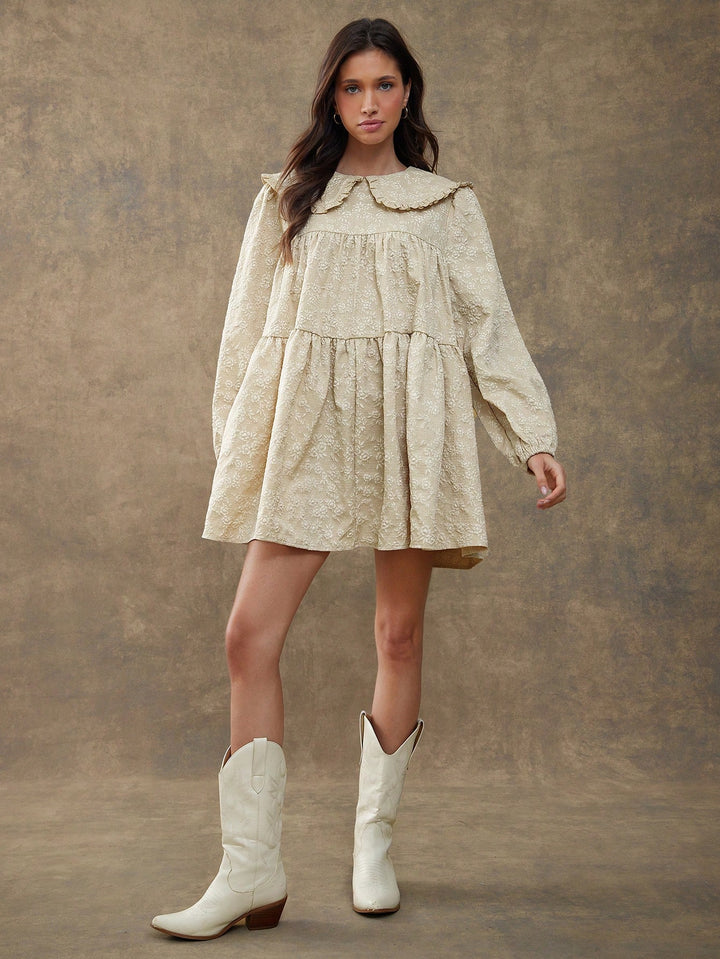 Rochie mini SHEIN, kaki