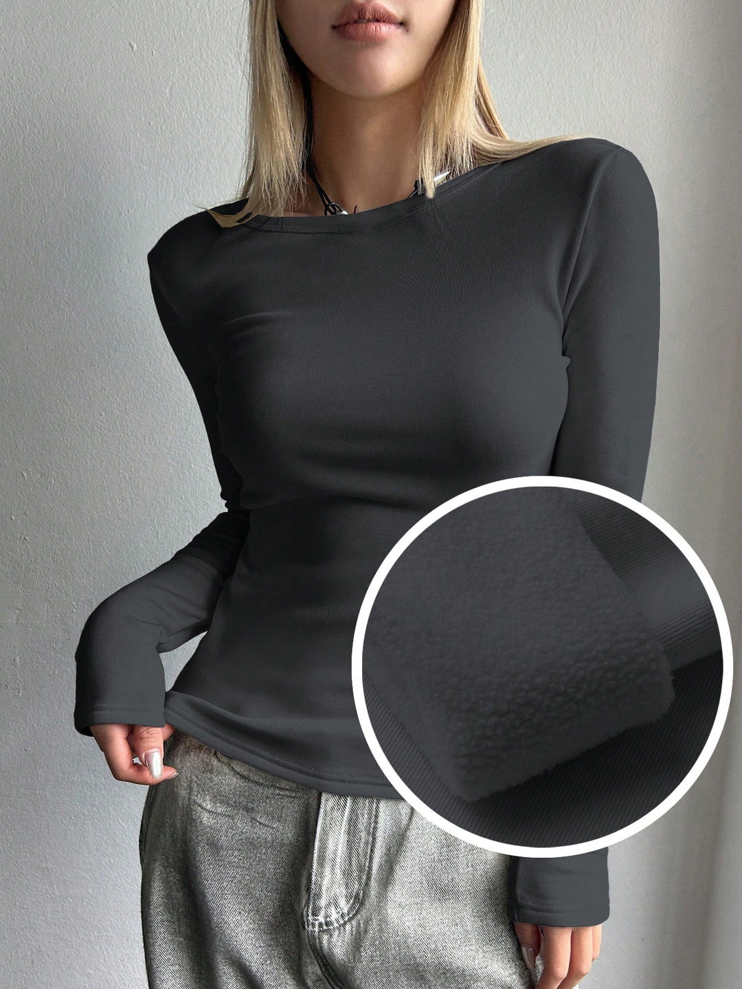 Tricou SHEIN, gri