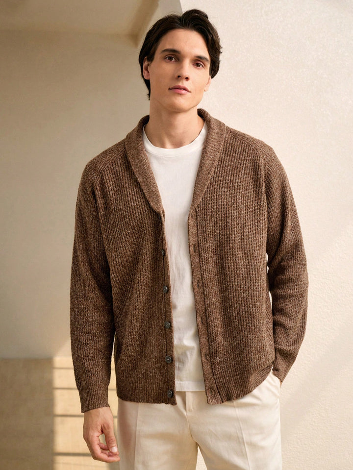 Cardigan SHEIN, maro