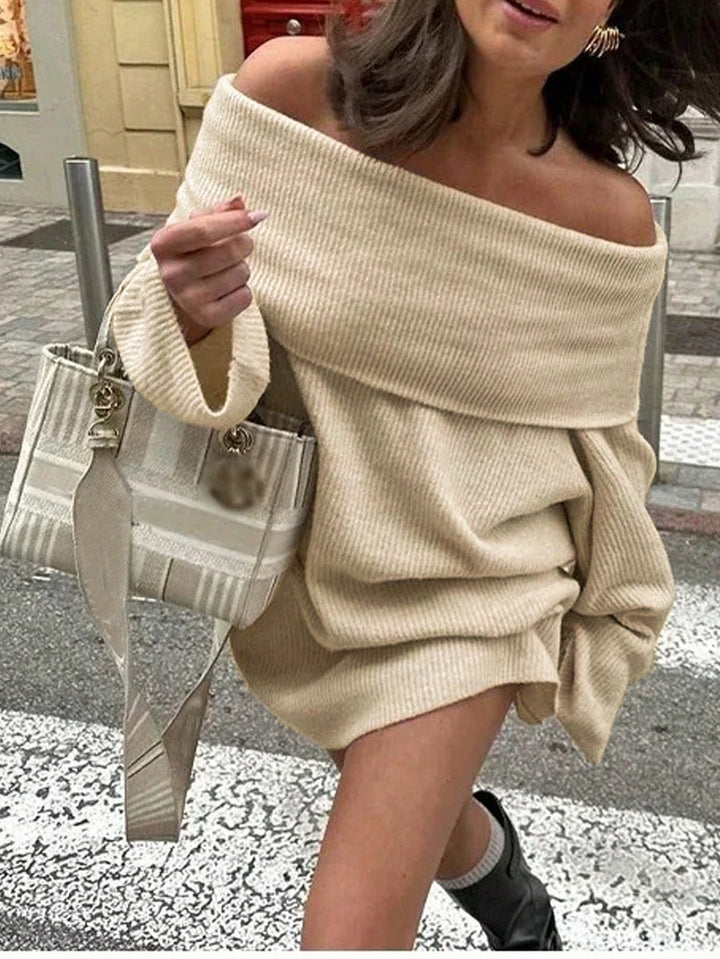 Rochie mini SHEIN, bej