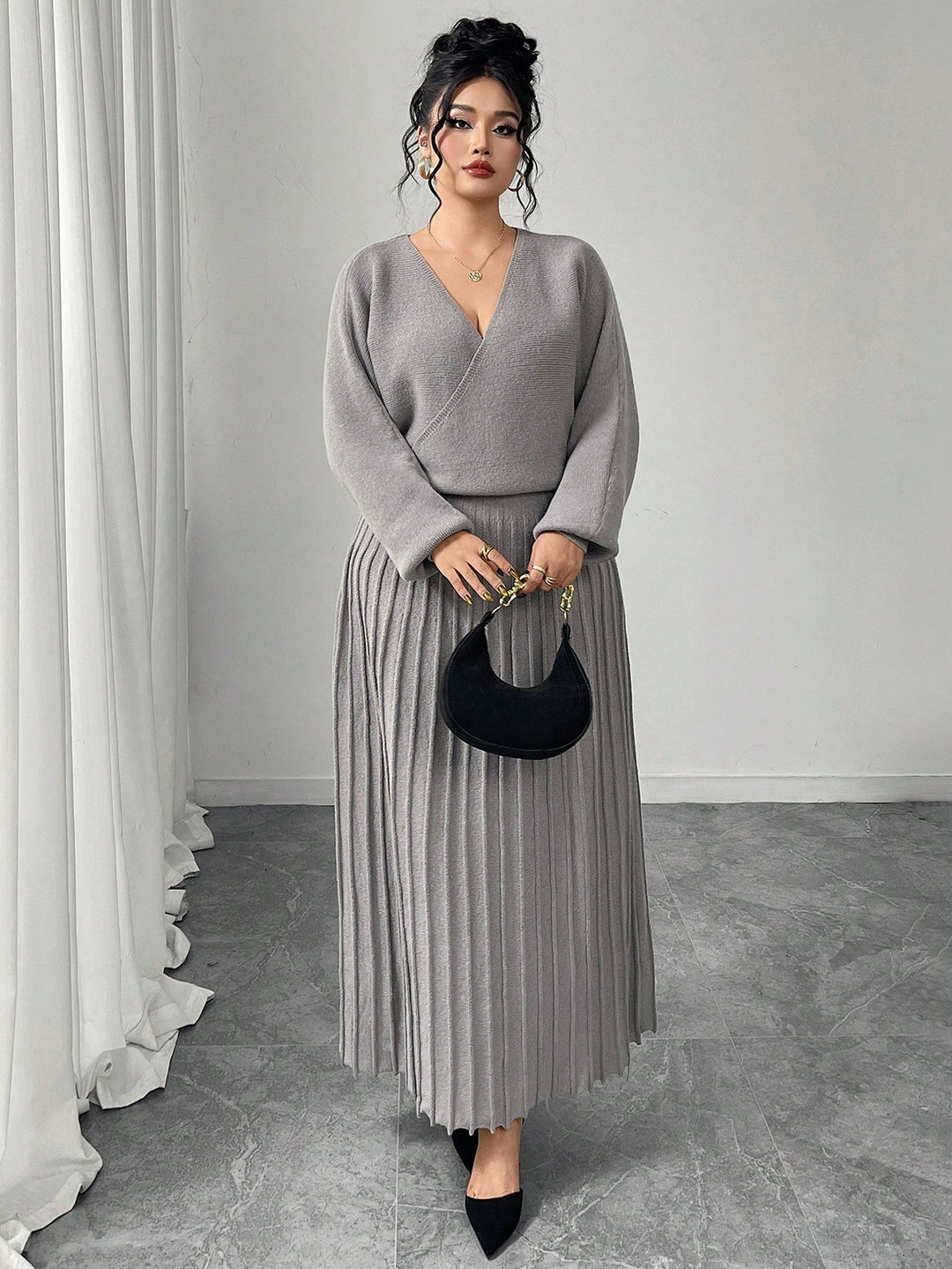 Rochie SHEIN, gri